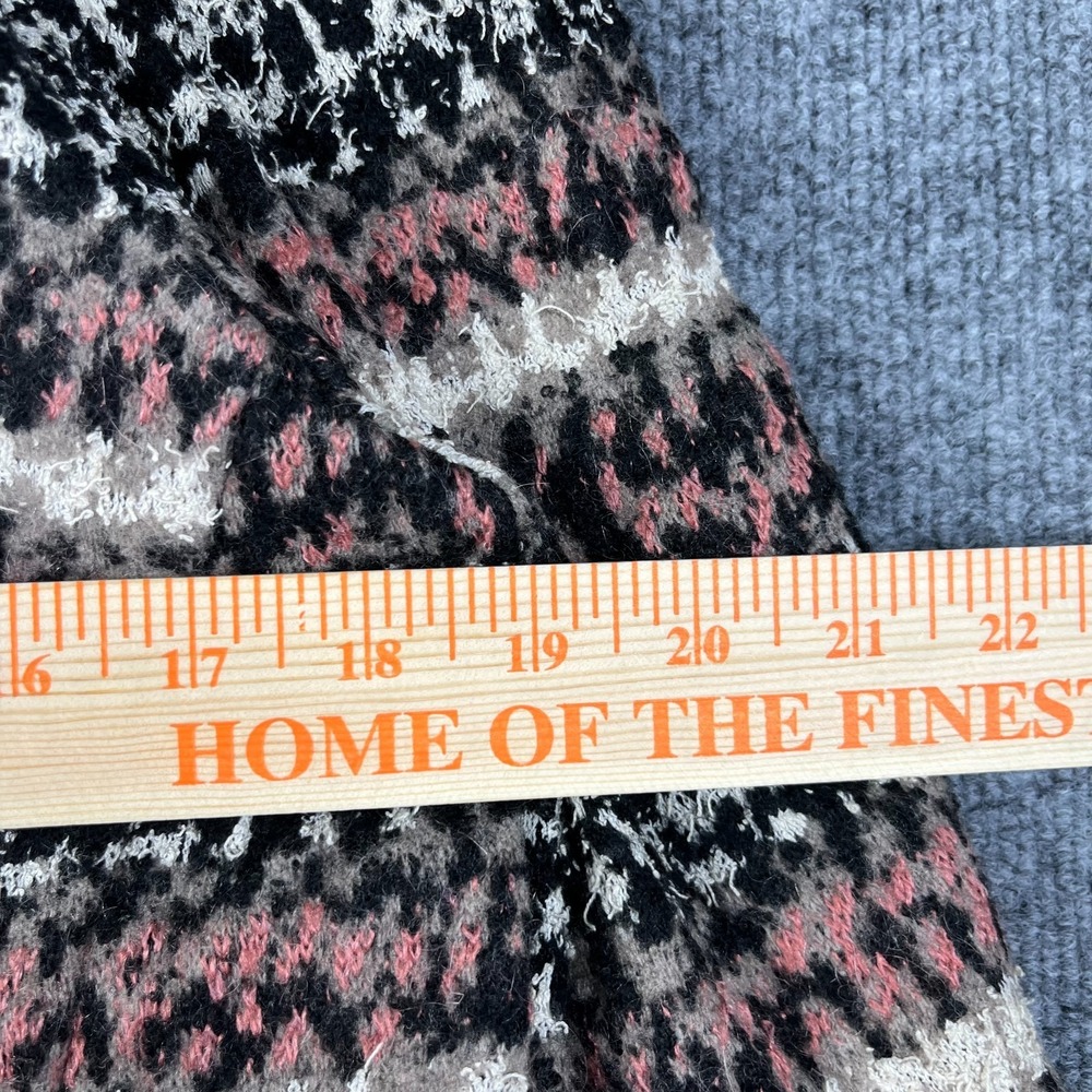 Basler Cardigan Sweater Women Multicolor Textured Tight knit Striped Warm Winter - Picture 3 of 13